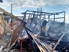 Incêndio destrói casas em comunidade de Manaus