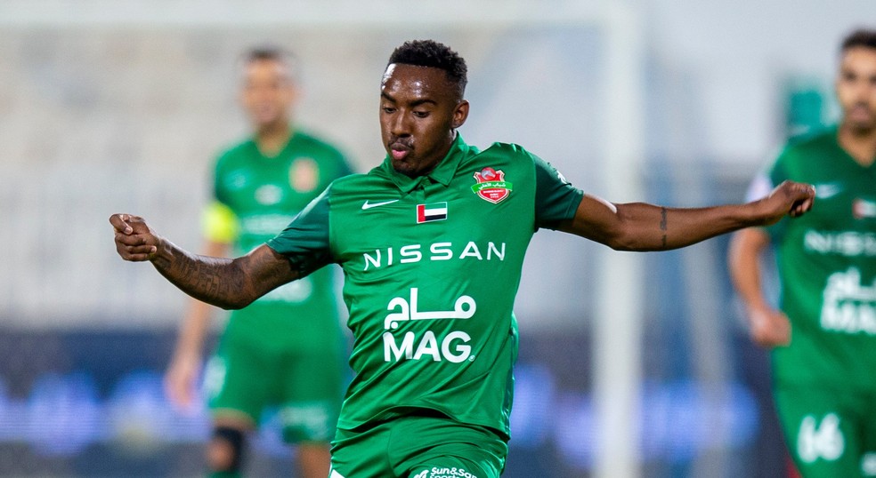 Yuri César chegou ao Al Ahli Shabab em fevereiro — Foto: Divulgação/Al Ahli Shabab