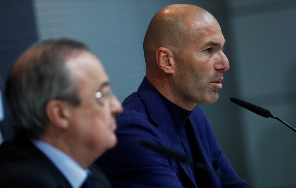 Zidane anunciou sua saÃ­da do Real Madrid nesta quinta-feira (Foto: Reuters)