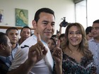 Ex-comediante de TV Jimmy Morales é eleito presidente da Guatemala