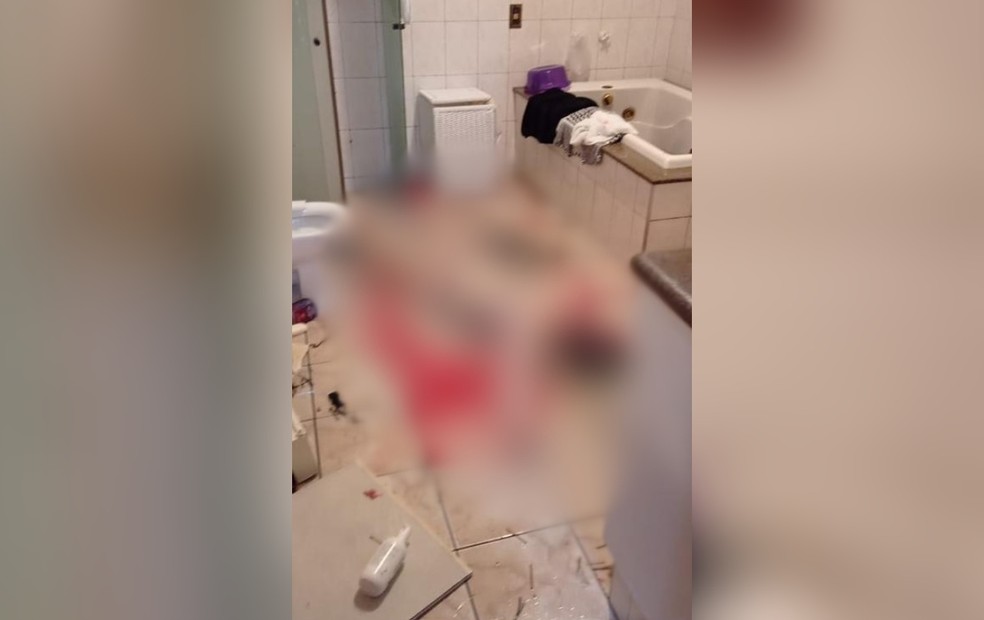 Homem é preso suspeito de usar pia de banheiro para agredir e matar sogra em Tietê — Foto: Arquivo Pessoal 