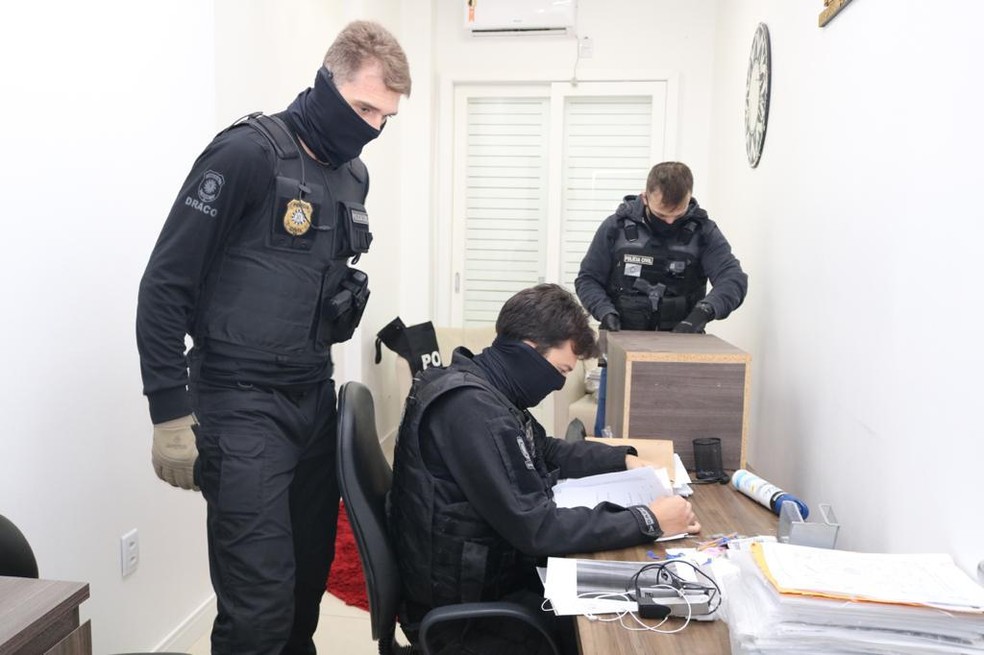 Polícia cumpriu mandados de busca e apreensão em seis cidades gaúchas  — Foto: Divulgação / Polícia Civil 