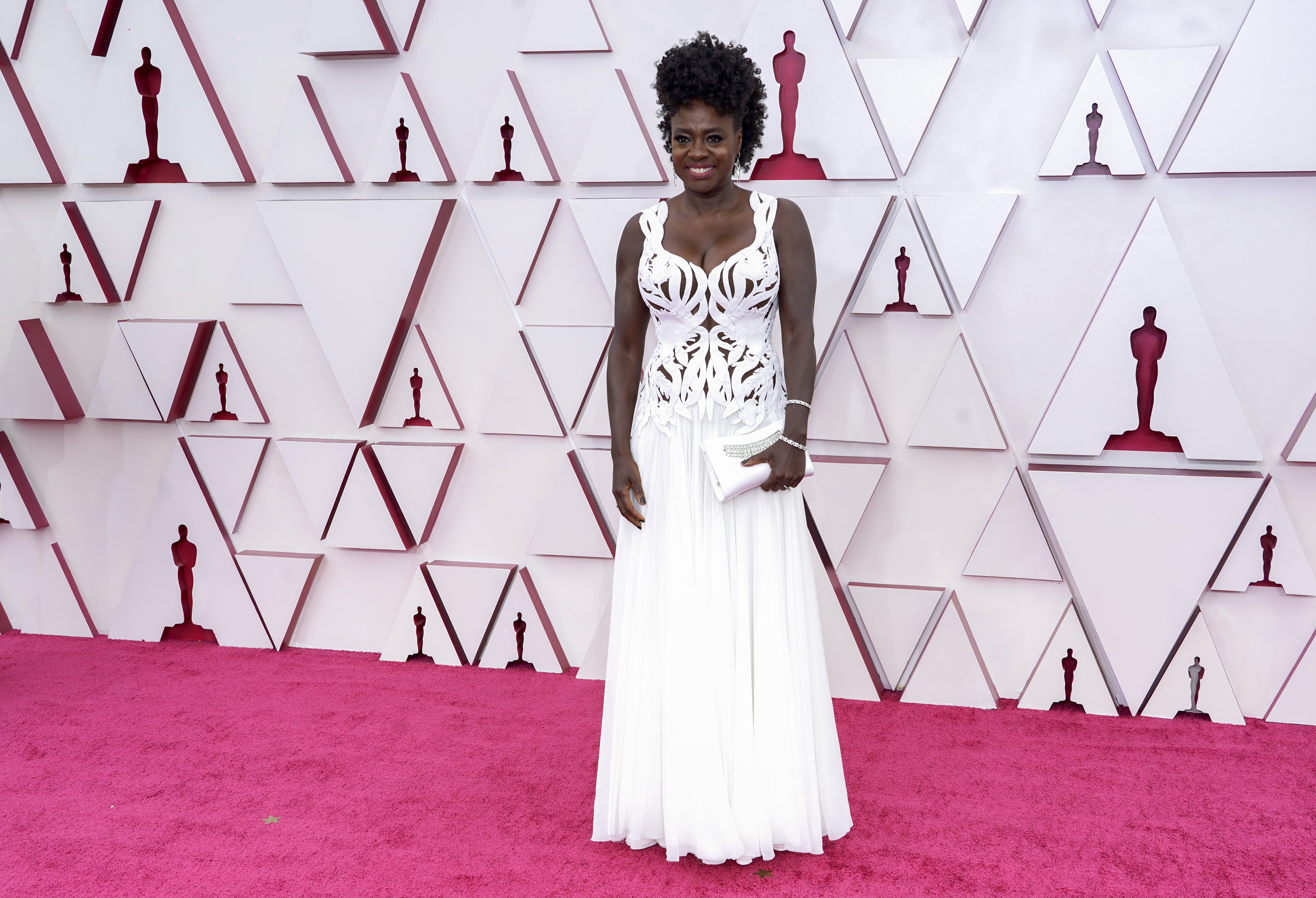 LOS ANGELES, CALIFORNIA – APRIL 25: Viola Davis attends the 93rd Annual Academy Awards at Union Station on April 25, 2021 in Los Angeles, California. (Photo by Chris Pizzelo-Pool/Getty Images) (Foto: Getty Images)