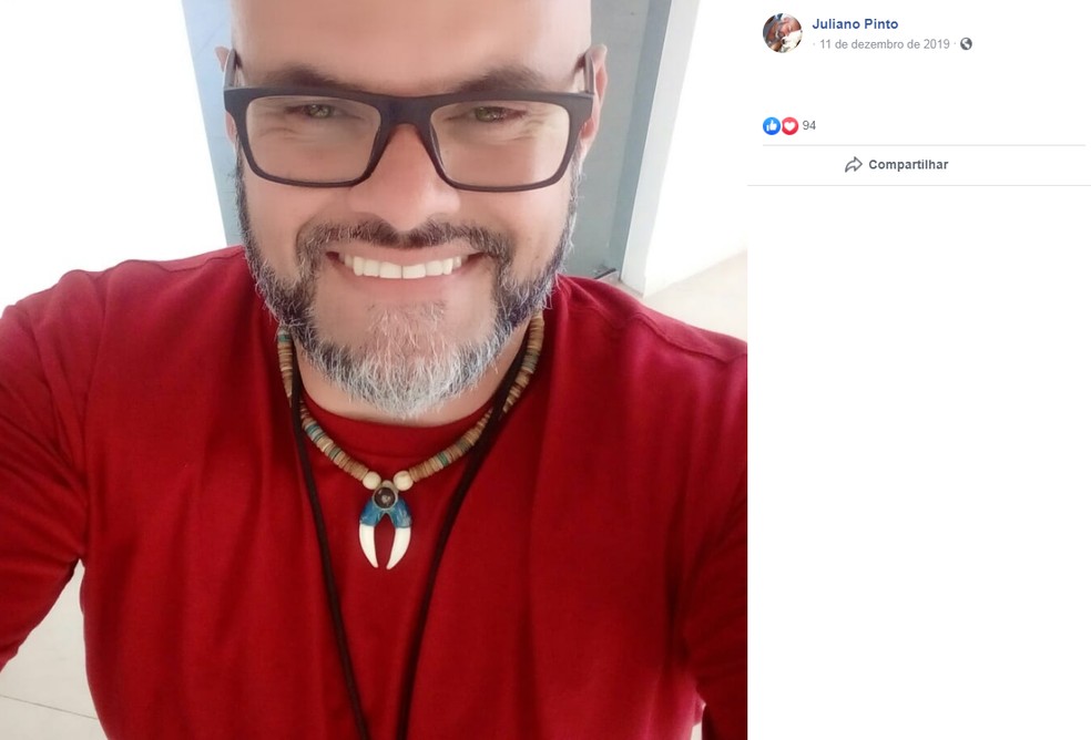 Juliano Pinto, de 45 anos — Foto: Reprodução/Facebook