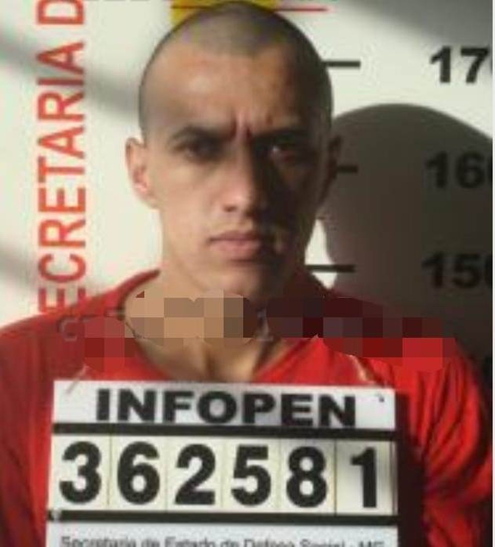 Deivison Santos ainda está sendo procurado — Foto: Divulgação / Sejusp