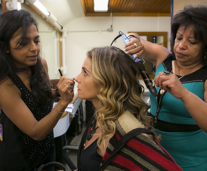 Maquiagem de Atena pode ser usada em diversas ocasiões (Foto: Inácio Moraes/ Gshow)