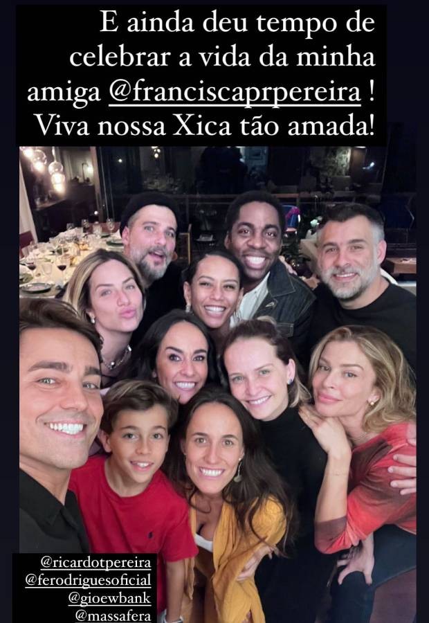 Taís Araújo faz post no aniversáiro de Francisca Pereira (Foto: Reprodução/Instagram)