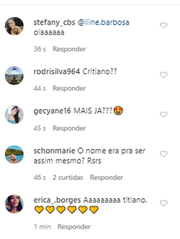 Fãs comentam nome no bolo de Cristiano, filho de Paula Vaccari com o sertanejo Cristiano (Foto: Reprodução/Instagram)