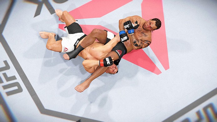 Finalize todos no caminho rumo ao topo de EA Sports UFC 2 (Foto: Reprodução/Thiago Barros)