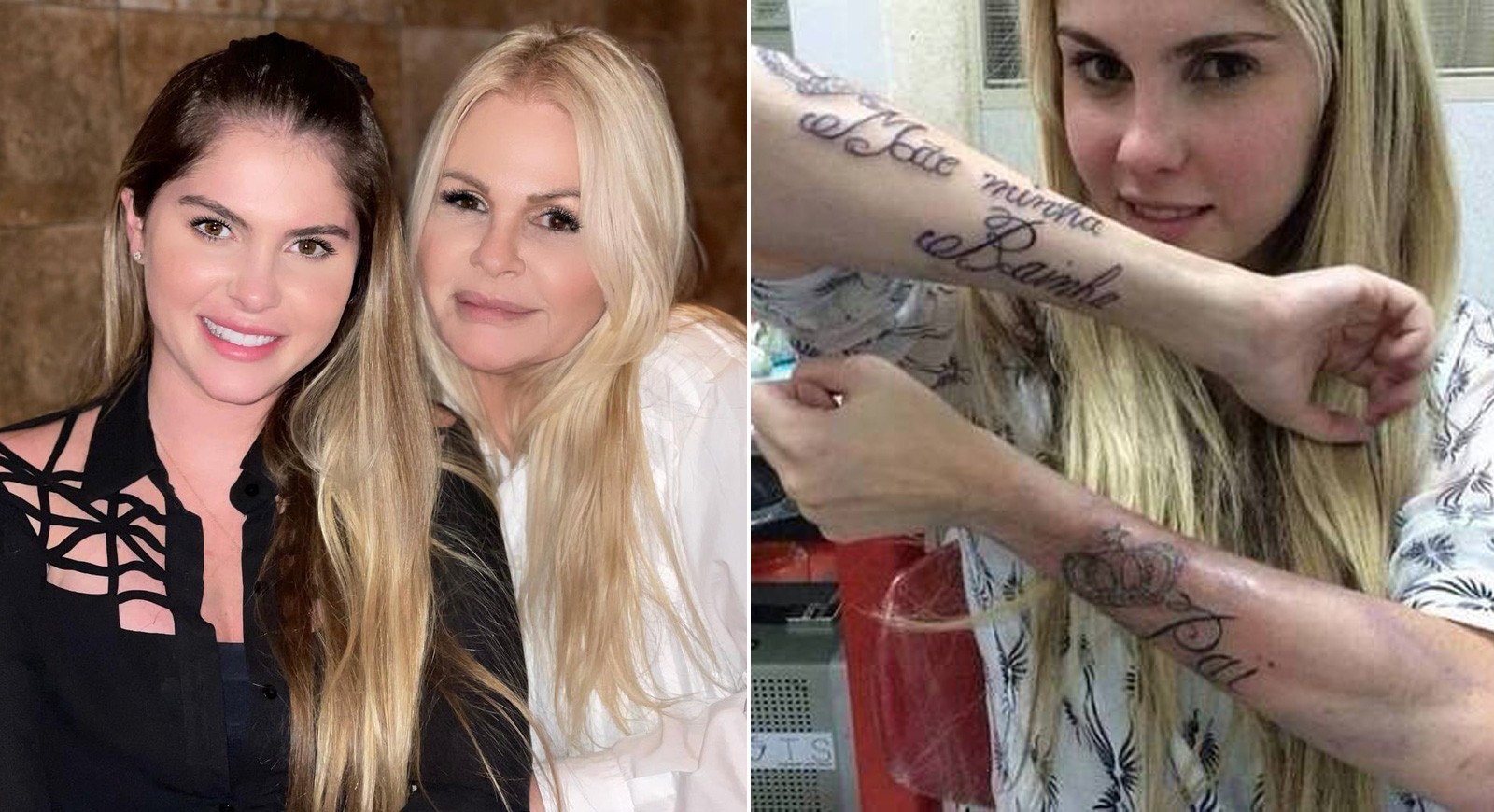 Monique Evans lembra tatuagem polêmica de Bárbara (Foto: Reprodução/Instagram)
