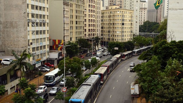 ônibus, são paulo, transportes (Foto: Rovena Rosa/Agência Brasil)