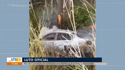 Prefeitura de Rio da Conceição decreta luto oficial após morte de casal e cinco filhos