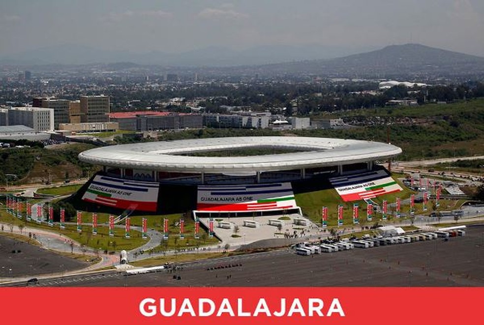 Guadalajara pode ser cidade-sede na Copa do Mundo de 2026 (Foto: Divulgação)