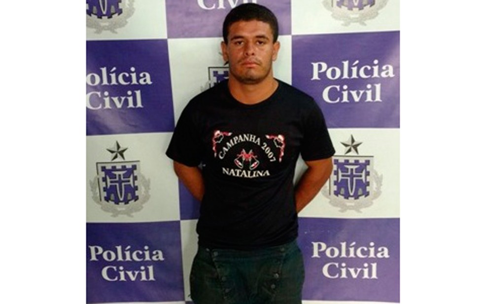 Jovem de 23 anos é preso por estupro de vulnerável na Bahia (Foto: Divulgação/Polícia Civil)