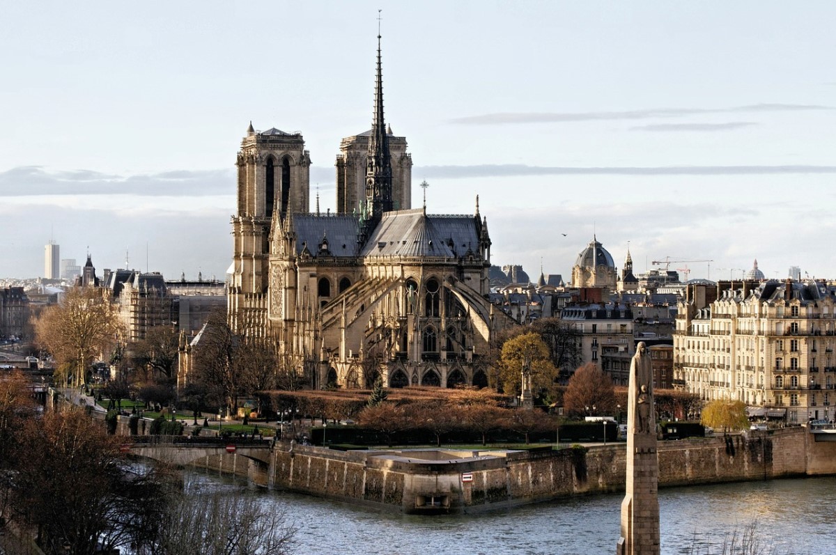 Catedral Notre Dame na cidade de Paris, França  (Foto: Pixabay / Denis Doukhan / CreativeCommons)