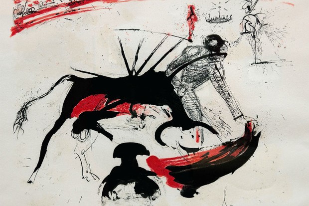 Bullfight n°3, de Salvador Dalí (Foto: divulgação)