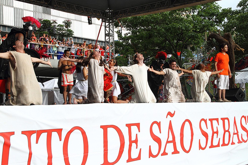 O Auto de São Sebastião será encenado diante da catedral do Rio (Foto: Divulgação)