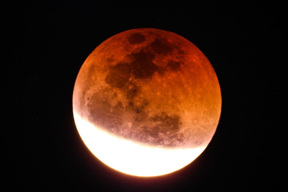 Confira as fotos do eclipse da lua no Sul de MG Sul de Minas G1