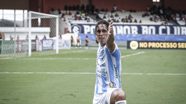 Nicolas acertou o ângulo no gol marcado para o Paysandu