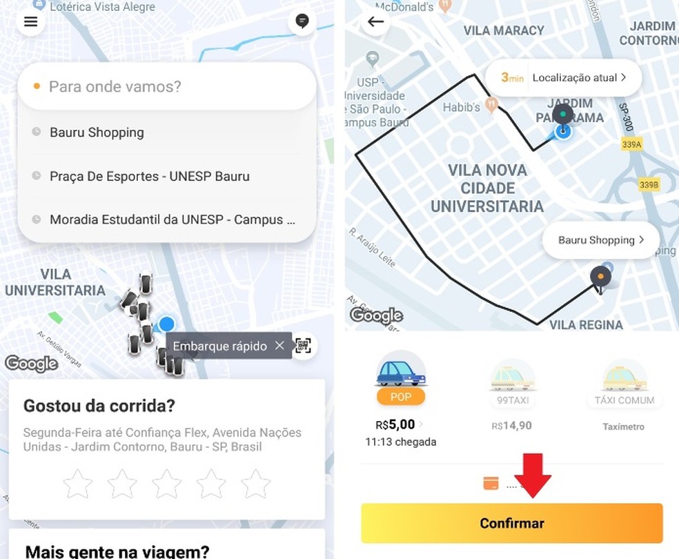 Como Dividir O Preco Da Corrida Do 99 Transporte Techtudo