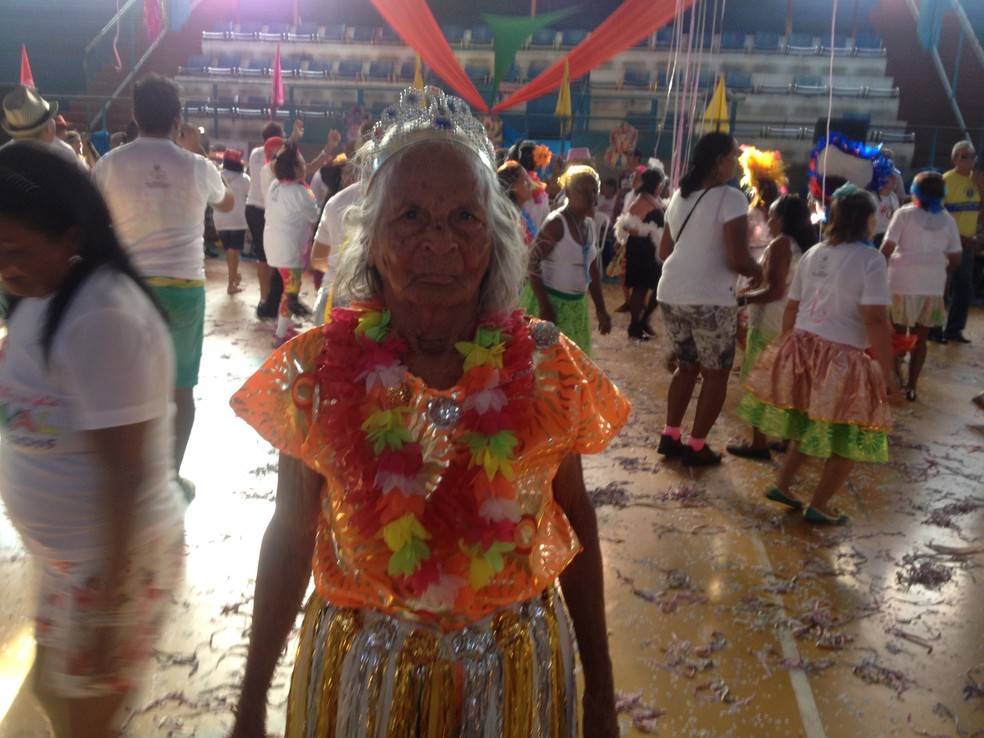 Vovó Iaiá, de 105 anos, morava em Macapá desde a década de 1950 — Foto: Arquivo/G1