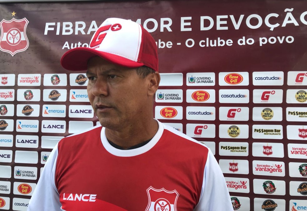 Ramiro Souza, técnico Auto Esporte (Foto: Lucas Barros/GloboEsporte.com)