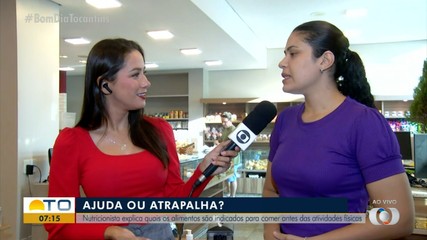 Nutricionista explica quais alimentos são indicados para comer antes de exercícios