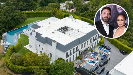 Ben Affleck e Jennifer Lopez  iniciam mudança para mansão de R$ 300 milhões