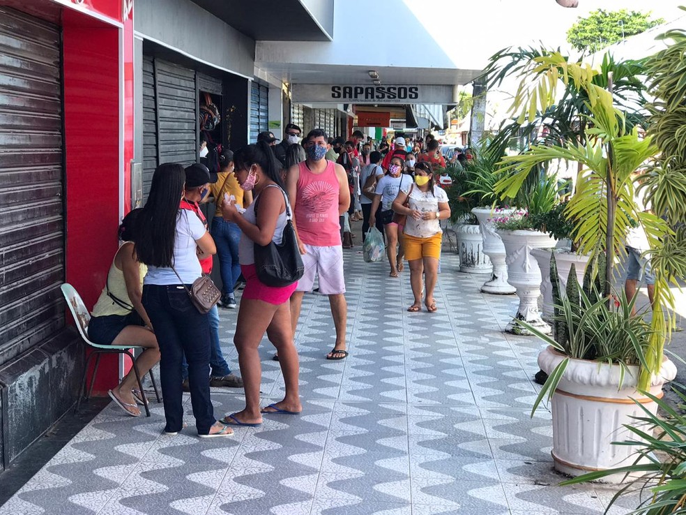 Primeiro dia de reabertura do comércio tem ruas movimentadas em Natal | Rio  Grande do Norte | G1
