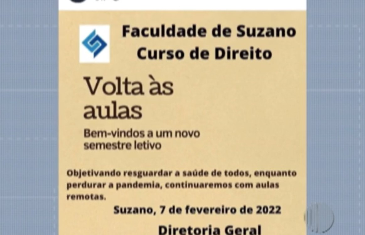 Universitários de instituições de Mogi e Suzano reclamam de atraso para retorno das aulas presenciais