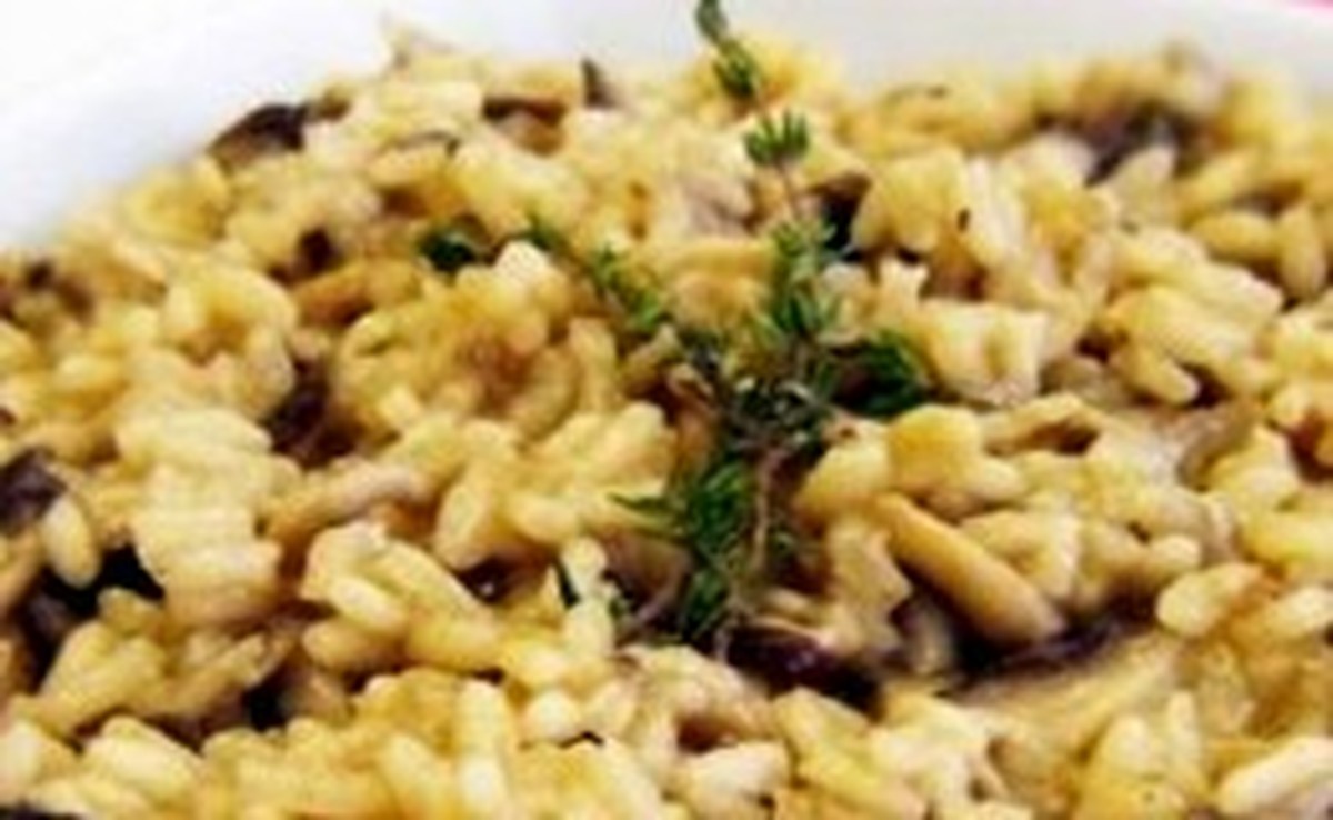Risoto integral light de shitake | Light | Receitas