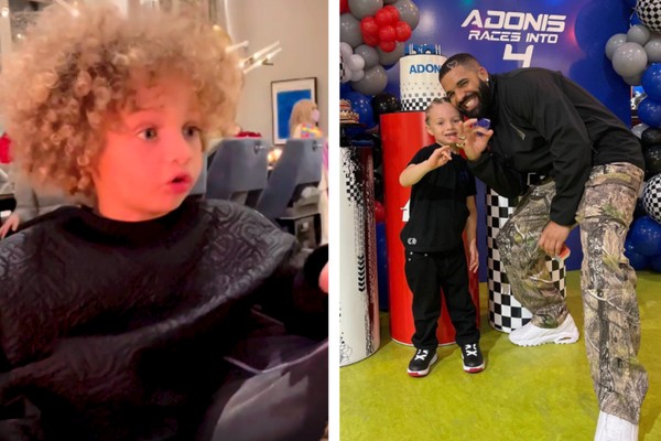 Drake publica vídeo do filho de 4 anos conversando em francês (Foto: Reprodução/Instagram)