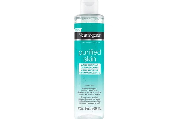 Purified Skin Micelar possui fórmula que respeita o pH e não prejudica a barreira natural da pele (Foto: Reprodução/Amazon)