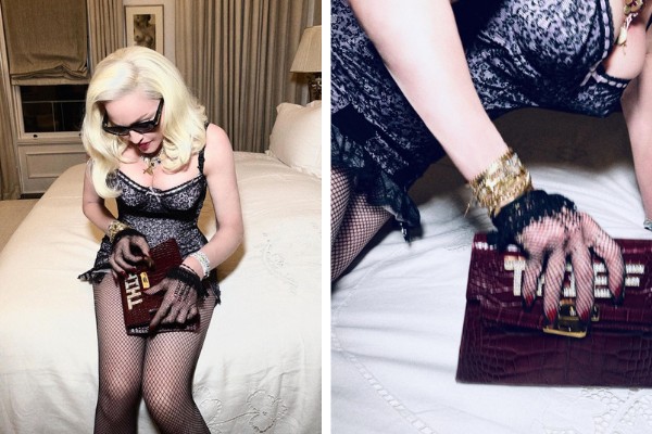 Madonna posa deslumbrante de lingerie em sequência de fotos no Insta (Foto: Reprodução/Instagram)