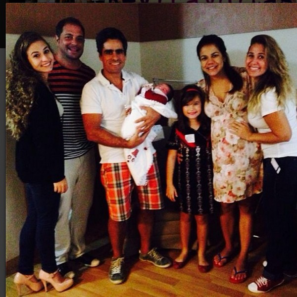 Andreia Sorvetão posta foto da família  (Foto: Reprodução/Instagram)