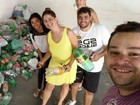 Grupo enfeita Centro de Formiga com garrafas pets para o Natal