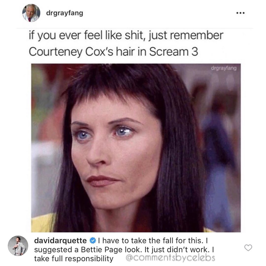 Meme Courtney Cox (Foto: Reprodução Instagram)