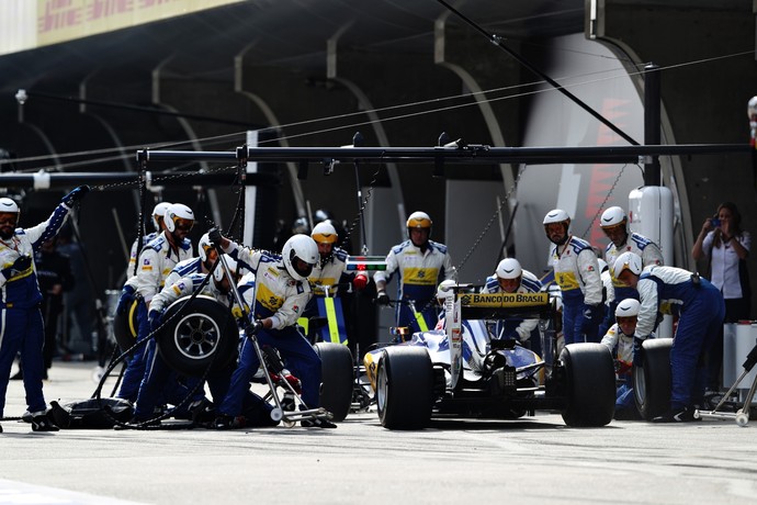 Felipe Nasr no GP da China de F1 (Foto: Getty Images)
