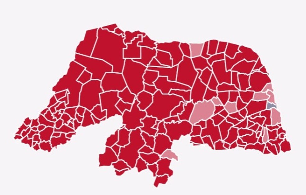 Lula foi o mais votado em 166 das 167 cidades do RN — Foto: g1