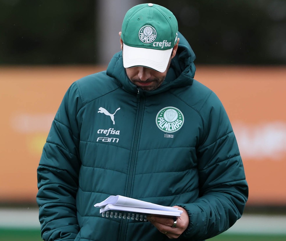 Abel Ferreira, técnico do Palmeiras — Foto: Cesar Greco