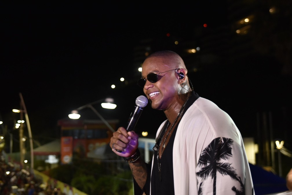 Léo Santana no Carnaval de Salvador de 2019 — Foto: Elias Dantas/Ag. Haack