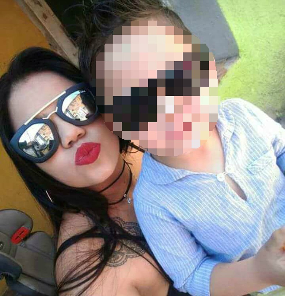 Jennifer foi surpreendida pelo ex-companheiro em Juquiá, SP (Foto: Arquivo Pessoal)
