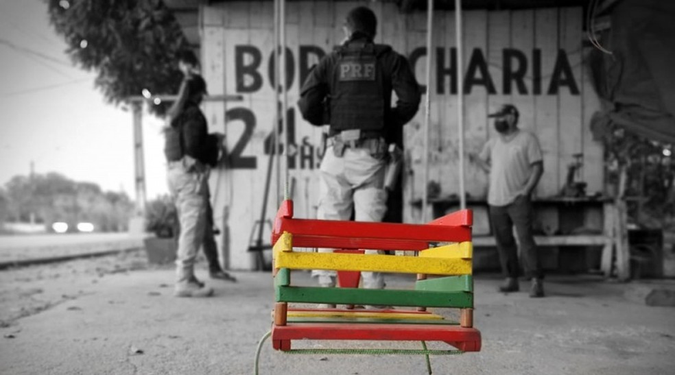 Homem de 35 anos foi preso em Ariquemes (RO) pela PRF — Foto: Divulgação/PRF