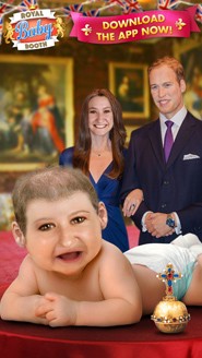 Royal Baby Booth (Foto: Reprodução)
