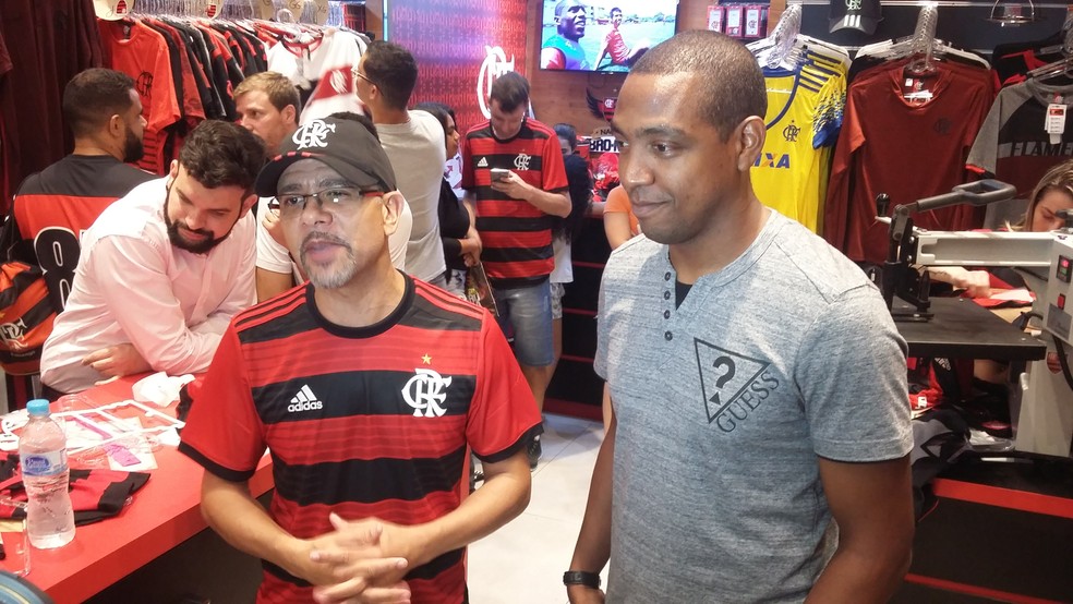 Renato Abreu revelou que ainda sonha com um jogo de despedida pelo Flamengo (Foto: Felipe Basilio)