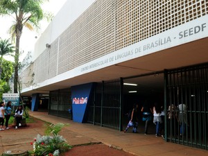 Centro de Línguas em Brasília (Foto: Tony Winston/Agência Brasília)
