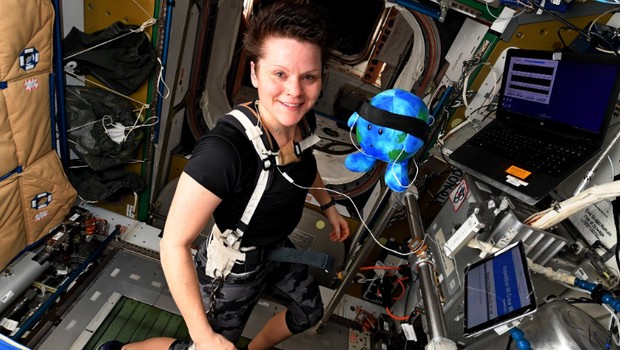 Anne astronauta (Foto: Reprodução)