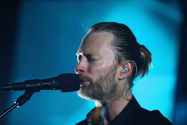 Thom Yorke em show do Radiohead (Foto: Getty Images)