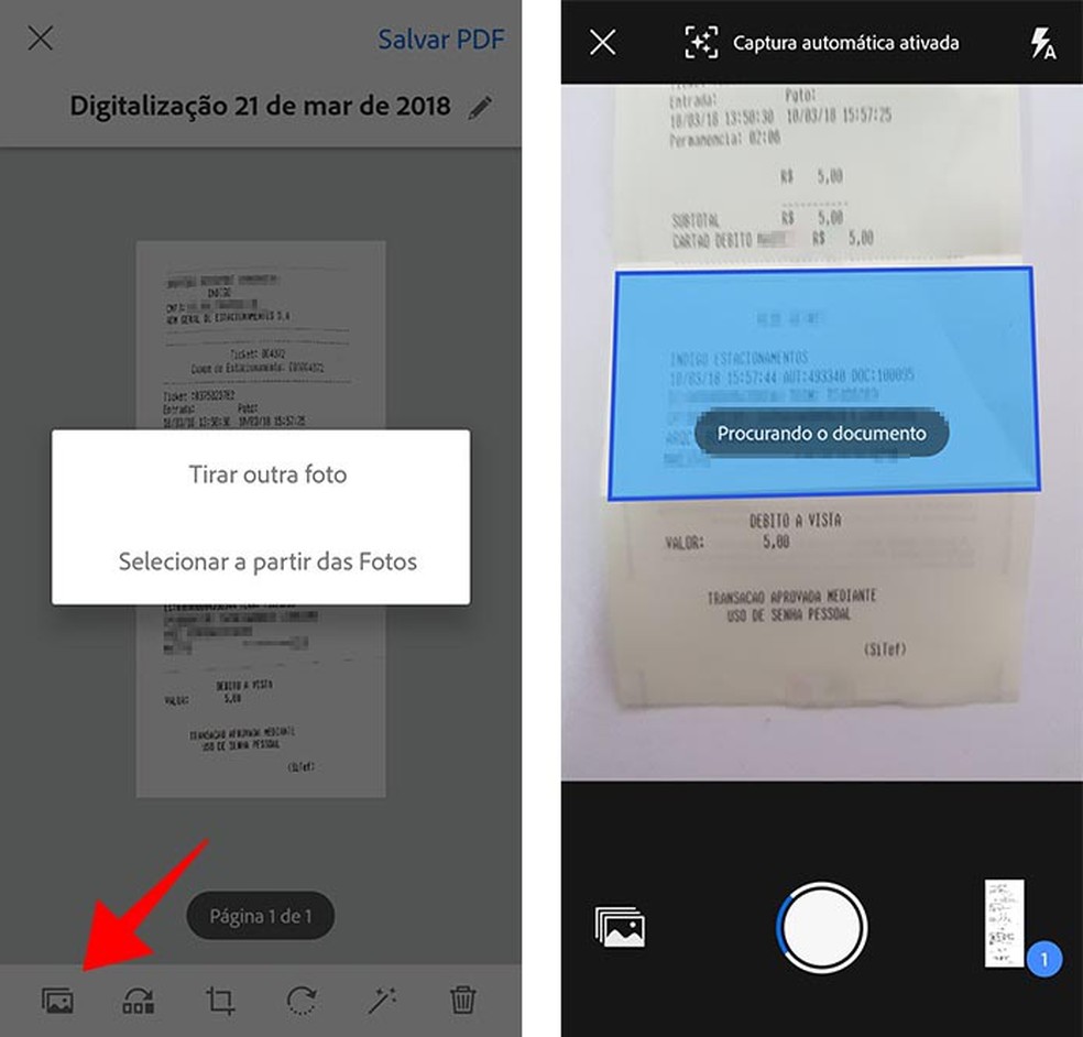 Como digitalizar documentos no celular com o Adobe scan Utilitários