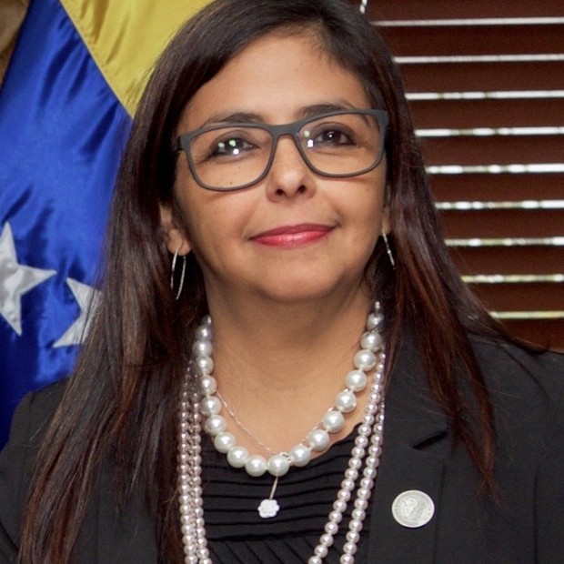 Delcy Rodrígues, vice-presidente da Venezuela (Foto: U.S. Department of State from United States)